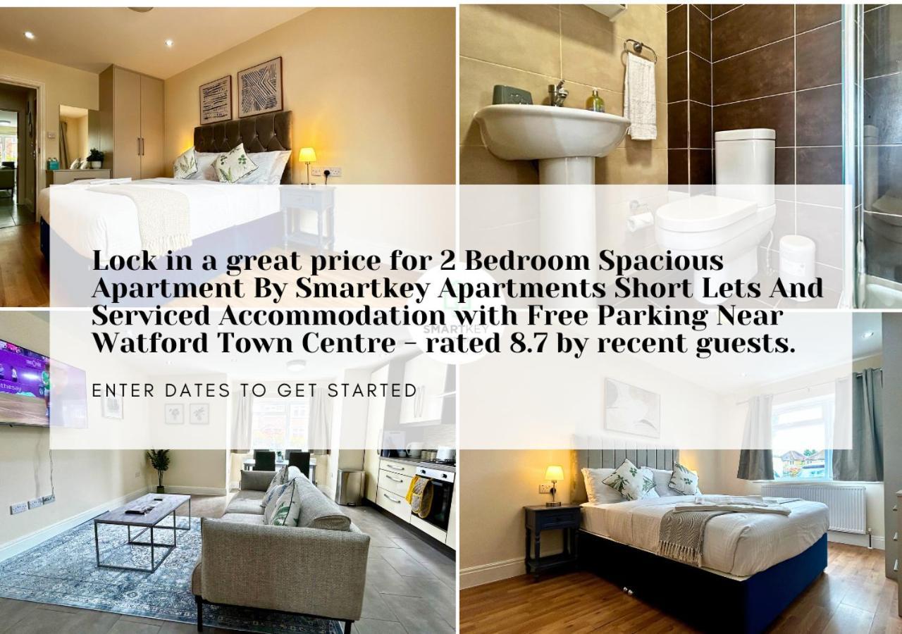 Modern 2 Bed 2 Bath Apartment Free Parking Watford  Extérieur photo